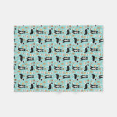 Collies für Grenzzwecke Fleecedecke (Vorderseite (Horizontal))