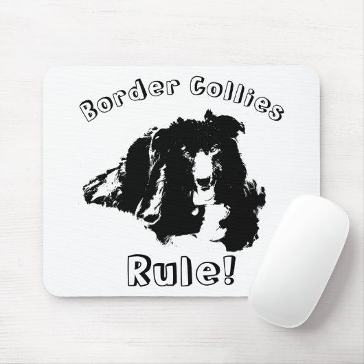 Colliese an den Grenzen Funny Mousepad (Mit Mouse)