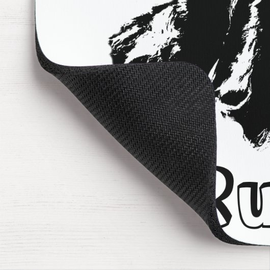 Colliese an der Grenze Regel Funny Dog Mousepad (Ecke)