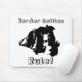 Colliese an der Grenze Regel Funny Dog Mousepad (Mit Mouse)