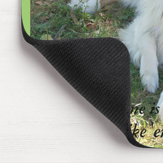 COLLIESE - Eins ist nie genug... Rough. Mousepad (Ecke)