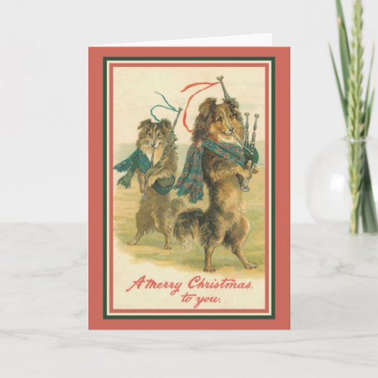 Colliese für Baggergeräte Feiertagskarte (Vorderseite)