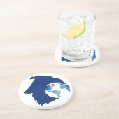 ColliesWithoutBorder logo Getränkeuntersetzer (Seite)