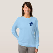 ColliesWithoutBorders-Logo auf Langarmshirt T-Shirt (Vorne ganz)