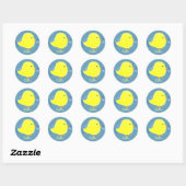 Collin Baby Chick Sticker 369MyName (Blatt)
