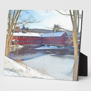 Collins Company Plaque Fotoplatte