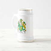 Collins Familienwappen Bierglas (Vorderseite Links)