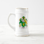 Collins Familienwappen Bierglas (Links)