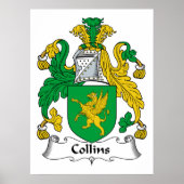 Collins Familienwappen Poster (Vorne)
