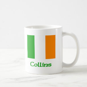 Collins-Iren-Flagge Kaffeetasse