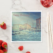 Collinsville Birthday Serviette (Beispiel)