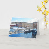 Collinsville Connecticut Notecard Karte (Gelbe Blume)