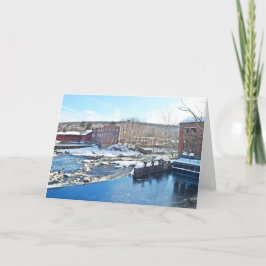 Collinsville Connecticut Notecard Karte