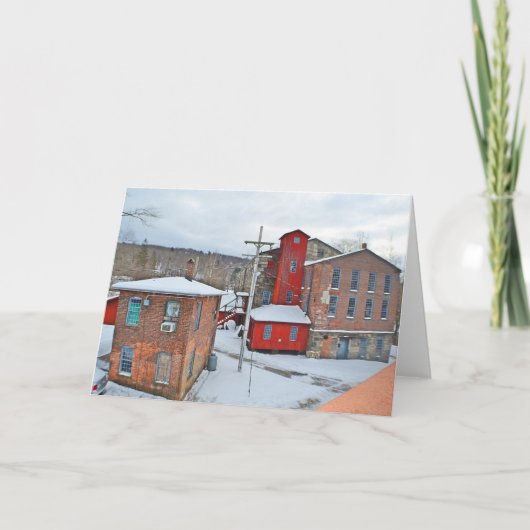 Collinsville Connecticut Notecard Karte (Vorderseite)