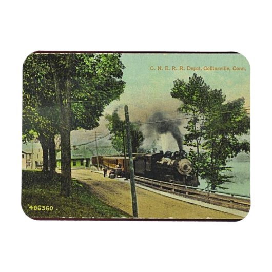 Collinsville Depot Magnet (Horizontal)