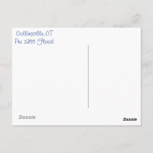 Collinsville Postcard Postkarte (Rückseite)