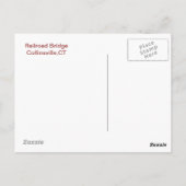 Collinsville Postcard Postkarte (Rückseite)