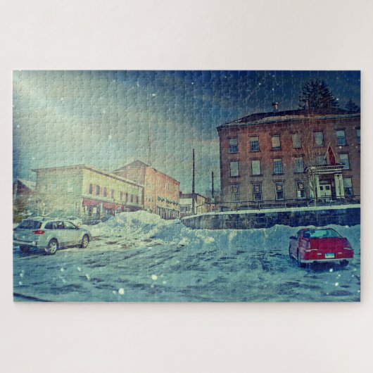 Collinsville Snowszene Puzzle (Horizontal)