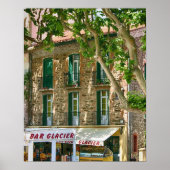 Collioure Bar Glacier Poster (Vorne)