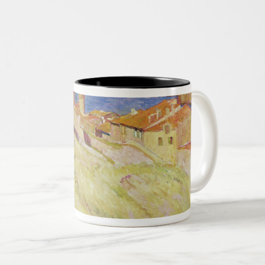 Collioure Landschaft Zweifarbige Tasse (VorderseiteRechts)