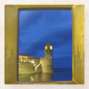 Collioure Lighthouse Glasuntersetzer