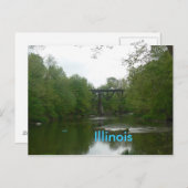 Collisontrestle Illinois, Postkarte (Vorne/Hinten)
