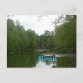 Collisontrestle Illinois, Postkarte (Vorderseite)