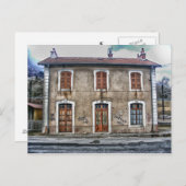 Collonges Ain France Gebäude Structure Postkarte (Vorne/Hinten)