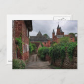 Collonges-la-Rouge, das rote Dorf Postkarte (Vorne/Hinten)