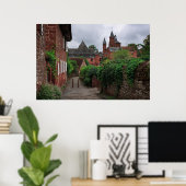 Collonges-la-Rouge, das rote Dorfposter Poster (Heimbüro)
