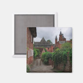 Collonges-la-Rouge, der rote Dorfmagnet Magnet (Vorderseite/Rückseite)