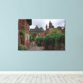 Collonges-la-Rouge, die rote Leinwand des Dorfes (Insitu (Holzboden))