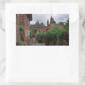Collonges-la-Rouge, Frankreich, rechteckiger Aufkl Rechteckiger Aufkleber (Tasche)
