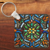Collorful Ottoman pattern Schlüsselanhänger (Vorderseite)