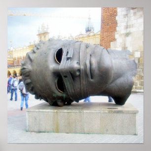 Collossus Kopf Poster