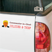 COLLUDER u. THIEF-NOT Kommandant - herein - Leiter Autoaufkleber (Auf Lkw)