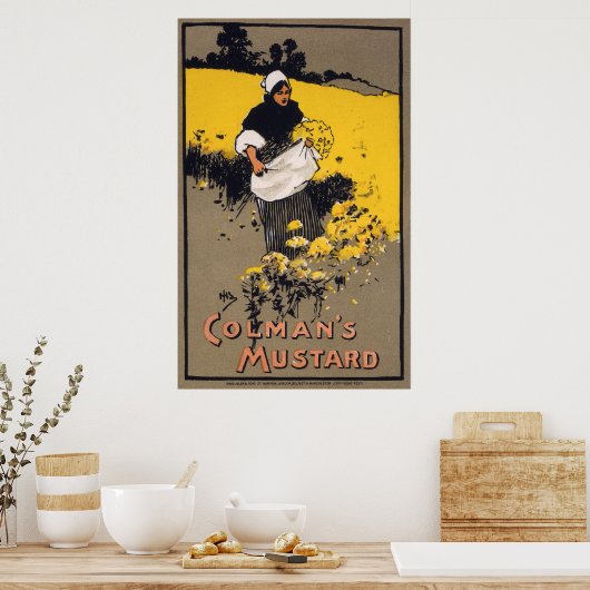 Colmans Senf, 1900 Poster (Küche)