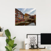 Colmar, Elsass, Frankreich landschaftliches Foto Poster (Heimbüro)