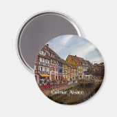 Colmar, Elsass, Frankreich Magnet (Vorderseite/Rückseite)