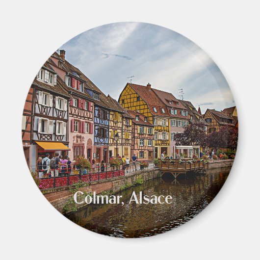Colmar, Elsass, Frankreich Magnet (Vorne)