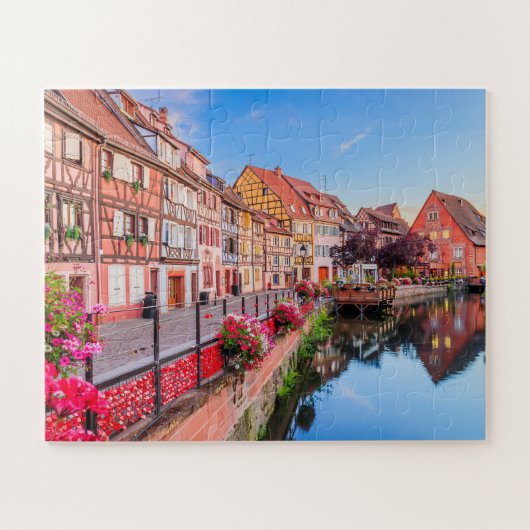 Colmar, Elsass. Frankreich. Puzzle (Horizontal)