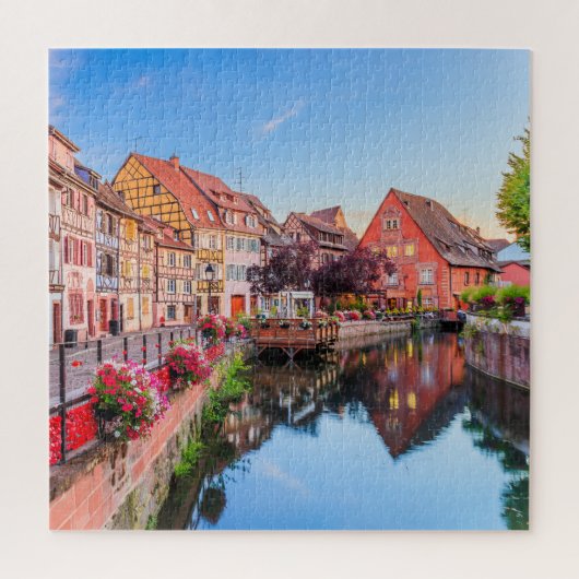 Colmar, Elsass. Frankreich. Puzzle (Vertikal)