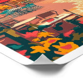 Colmar France Art Vintage Poster (Ecke)