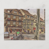 Colmar France Europe Art Postkarte (Vorderseite)