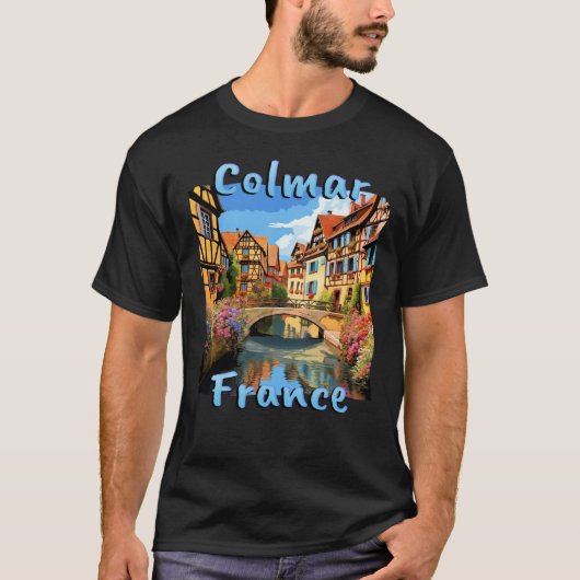 Colmar France Halbtembered Charm T-Shirt (Vorderseite)