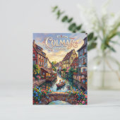 Colmar France Postkarte (Stehend Vorderseite)