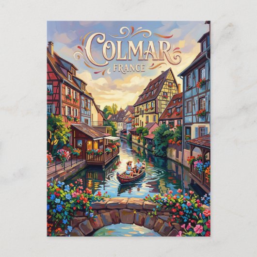 Colmar France Postkarte (Vorderseite)