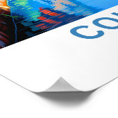 Colmar France Travel Print Poster (Ecke)