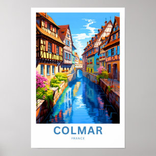 Colmar France Travel Print Poster