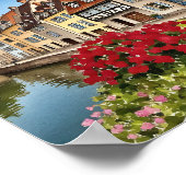 Colmar France Watercolor Poster (Ecke)